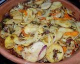 Foto del paso 6 de la receta: Pescado con verduras