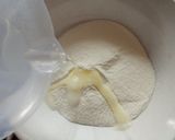 Foto langkah ke 4 dari resep Puding Buah Naga Vla Vanila.
