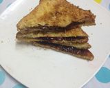 รูปขั้นตอนการทำที่ 5 ของ แซนด์วิช pb&j ทอด