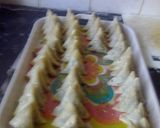 A picture of step 4 of Spicy green grams samosas.