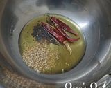 A picture of step 5 of Andhra style Pappu.