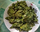 Foto langkah ke 1 dari resep Gulai daun singkong tempe Yummy.