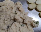 A picture of step 2 of Sooji Potato Vada.