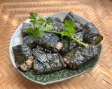 Hình bước làm 5 của món Chả lá xương sông chay