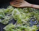 A picture of step 2 of Leek & Brie Tart.