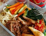 Foto langkah ke 4 dari resep Krupuk Pangsit (sambosa) super renyah tahan lama.