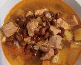 Bohnensuppe recept fázis 6 fotója