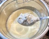 Foto del paso 4 de la receta: Pastel de nueces y dulce de leche con cobertura crujiente, “sin gluten”