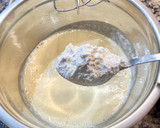 Foto del paso 4 de la receta: Pastel de nueces y dulce de leche con cobertura crujiente, “sin gluten”