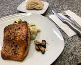 Foto del paso 4 de la receta: Salmón a la mantequilla y limón, con puré de papa
