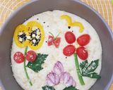 Foto langkah ke 4 dari resep Pizza/focaccia Garden.