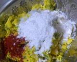 Spicy corn pancakes recipe step 2 photo