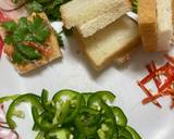 ขนมปังหน้าหมูไข่เค็ม ใช้หม้อทอดไร้น้ำมัน วิธีทำสูตร 2 รูป