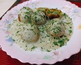 A picture of step 9 of Palak and Dudhi Malai Kofta.