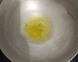 A picture of step 3 of Sarson ka Saag and Makki di Roti.