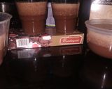 Foto langkah ke 5 dari resep Pudding Brownies Lapis.