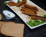 A picture of step 12 of Vegetarian kebab.