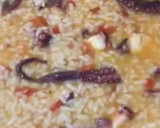 Foto del paso 13 de la receta: Arroz meloso de pulpo con verduritas o de verduritas con pulpo, en wok