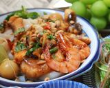 A picture of step 5 of Mi Quang with Snakehead Fish (Fish Fillet).