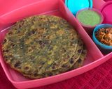 A picture of step 6 of Methi Thepla.