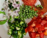 मिक्स वेज फ्राई राइस(mix veg fry rice recipe in hindi) रेसिपी चरण 1 फोटो