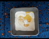 A picture of step 2 of Fried pan cake and Carrot sauce.