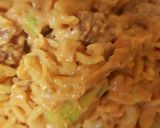 A picture of step 13 of My Chorizo Pasta & cheesey sauce.
