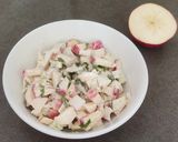 A picture of step 5 of Apple and cabbage salad.