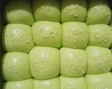 Foto langkah ke 3 dari resep Roti sobek pandan keju 🍃.