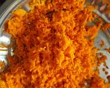 A picture of step 1 of Raw turmeric sabzi.