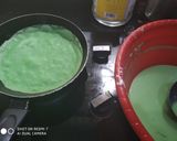 Foto langkah ke 3 dari resep Dadar Gulung Isi Unti Kelapa Cantik & Maknyuss...