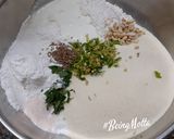 A picture of step 1 of Instant Rava Dosa.