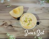 A picture of step 5 of Kharbuza/Muskmelon Shrikhand.