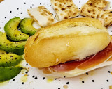Foto del paso 5 de la receta: Pulguita de jamón con acompañamiento