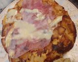 Foto del paso 1 de la receta: Tortilla de papas con jamón y queso