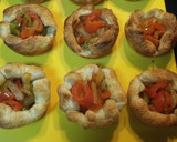 Foto del paso 5 de la receta: Pastelitos de hojaldre a los quesos