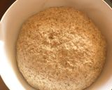 A picture of step 2 of Eggless Brown Buns#themechallenge.