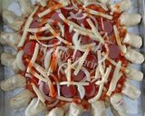 Foto langkah ke 5 dari resep Pizza homemade (oven).