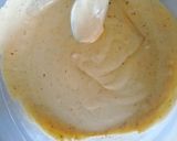A picture of step 2 of Mix veg besan chila.