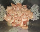 Foto del paso 1 de la receta Brochetas de lomo en salsa de queso