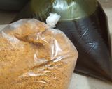 A picture of step 5 of Mango mix achar.