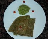 A picture of step 4 of Cucumber Dhirde.
