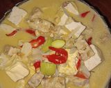 Foto langkah ke 3 dari resep Tahu-Tempe Pluss pete Santan sederhana.