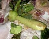 Foto langkah ke 3 dari resep Sayur ayam pedas kuah soto segar bumbu simple.