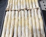 A picture of step 3 of Chicken Lumpiang Shanghai with Cheese.