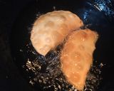 A picture of step 7 of Coconut Gujia.