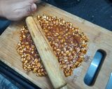 A picture of step 5 of Ground nut chikki.