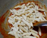 A picture of step 6 of Little millet Red sauce pasta for kids.
