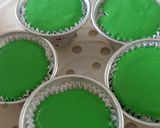 Foto langkah ke 6 dari resep Bolu kukus semangka.