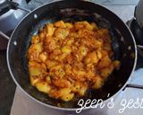 A picture of step 2 of Ripe Mango Chutney.